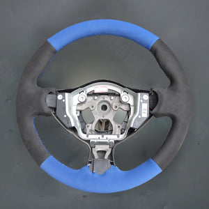 Griffowl Steering Wheel Cover for Personalized SUV Infiniti Juke F15 2010-2019. For refined interior upgrades using our wrap and stitch kit.
