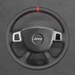 Griffowl Steering Wheel Cover for Personalized SUV Jeep Grand Cherokee Commander Cherokee IV 2008-2010. Perfect for enthusiasts seeking refined interior mods.