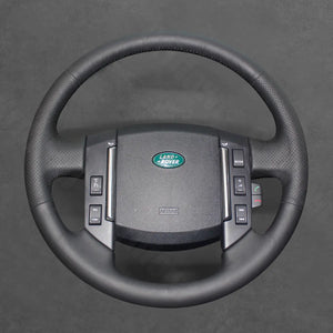Griffowl Steering Wheel Cover for Personalized SUV Land Rover Freelander 2 II LR2 2009-2012. Elevate your interior with Griffowl's wrap and stitch kit.