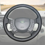 Griffowl Steering Wheel Cover for Personalized SUV Land Rover Range Rover Vogue III 2002-2012. Elevate your interior with Griffowl's wrap and stitch kit.