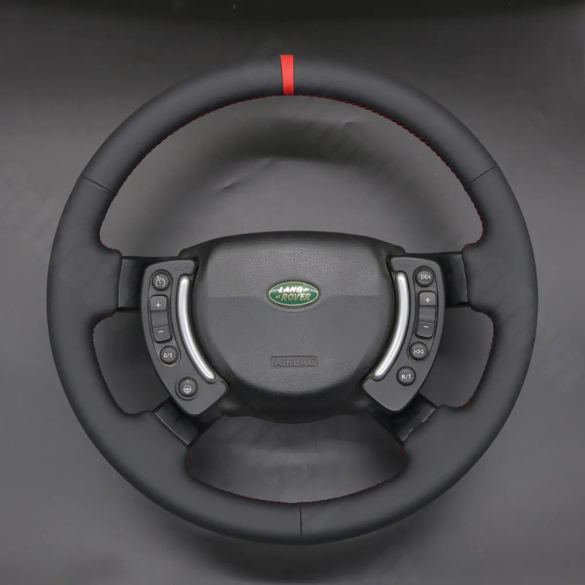 Griffowl Steering Wheel Cover for Personalized SUV Land Rover Range Rover Vogue III 2002-2012. Elevate your interior with Griffowl's wrap and stitch kit.