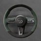 Griffowl Steering Wheel Cover for Personalized SUV Mazda CX-30 CX30 CX-50 CX50 MX-30 MX30 2020-2025. Hand-sewn DIY kit blends grip, function, and style inside.