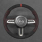 Griffowl Steering Wheel Cover for Personalized SUV Mazda CX-30 CX30 CX-50 CX50 MX-30 MX30 2020-2025. Hand-sewn DIY kit blends grip, function, and style inside.