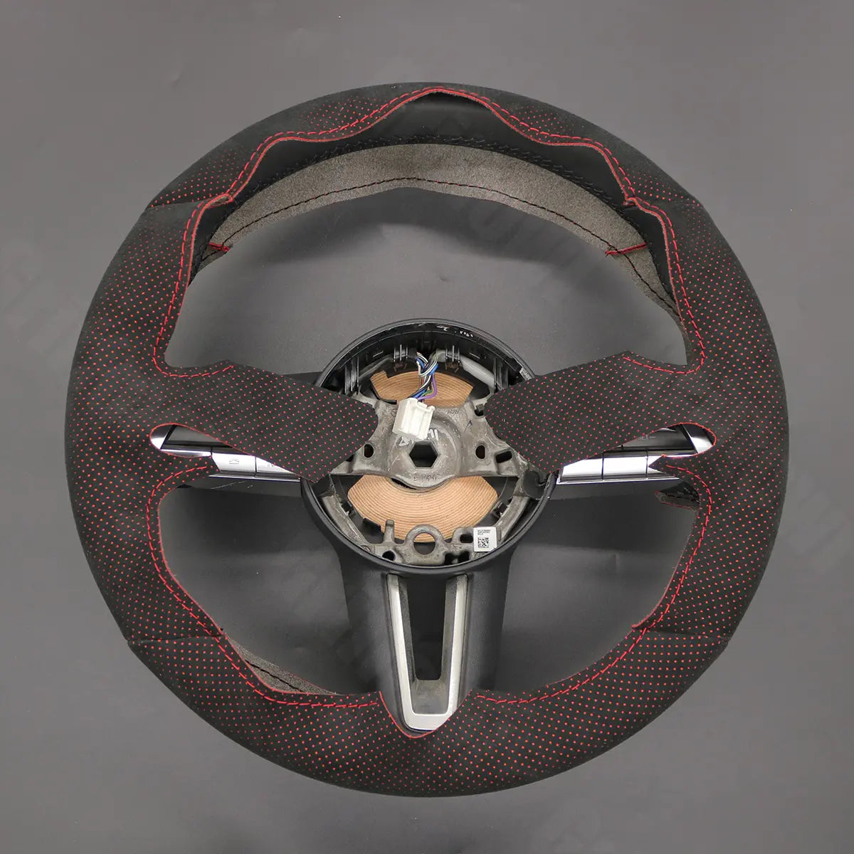 Griffowl Steering Wheel Cover for Personalized SUV Mazda CX-30 CX30 CX-50 CX50 MX-30 MX30 2020-2025. Hand-sewn DIY kit blends grip, function, and style inside.