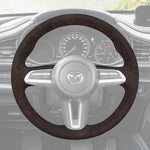 Griffowl Steering Wheel Cover for Personalized SUV Mazda CX-30 CX30 CX-50 CX50 MX-30 MX30 2020-2025. Hand-sewn DIY kit blends grip, function, and style inside.
