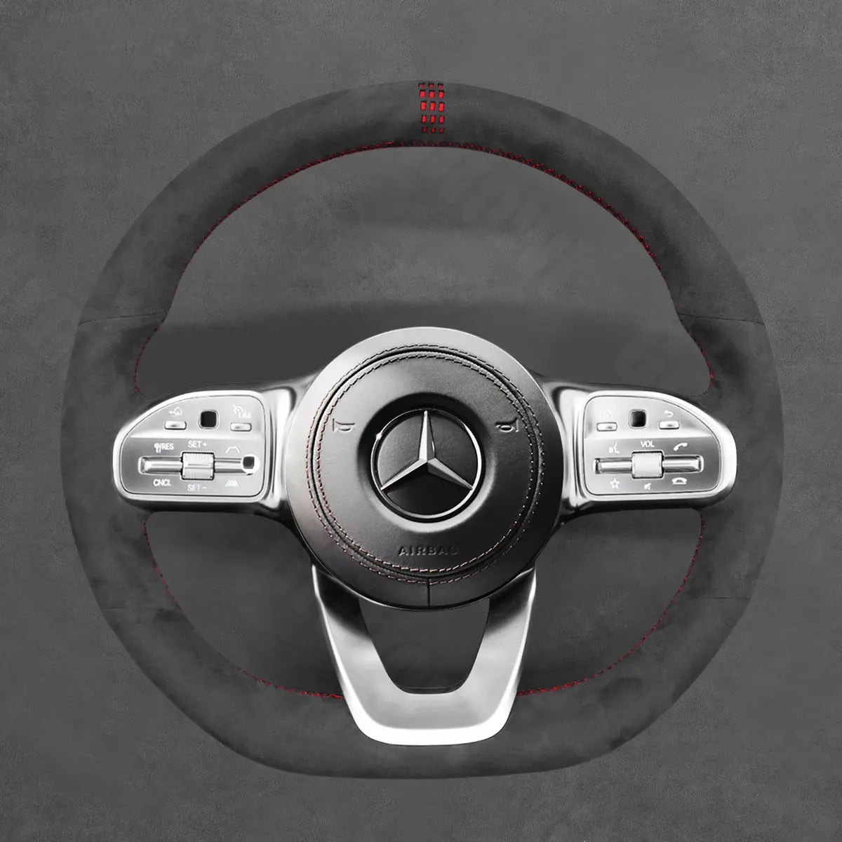Griffowl Steering Wheel Cover for Personalized SUV Mercedes Benz C167 C253 H247 X167 X247 X253 W463 V167 18-23. Turn every drive into a luxury experience.
