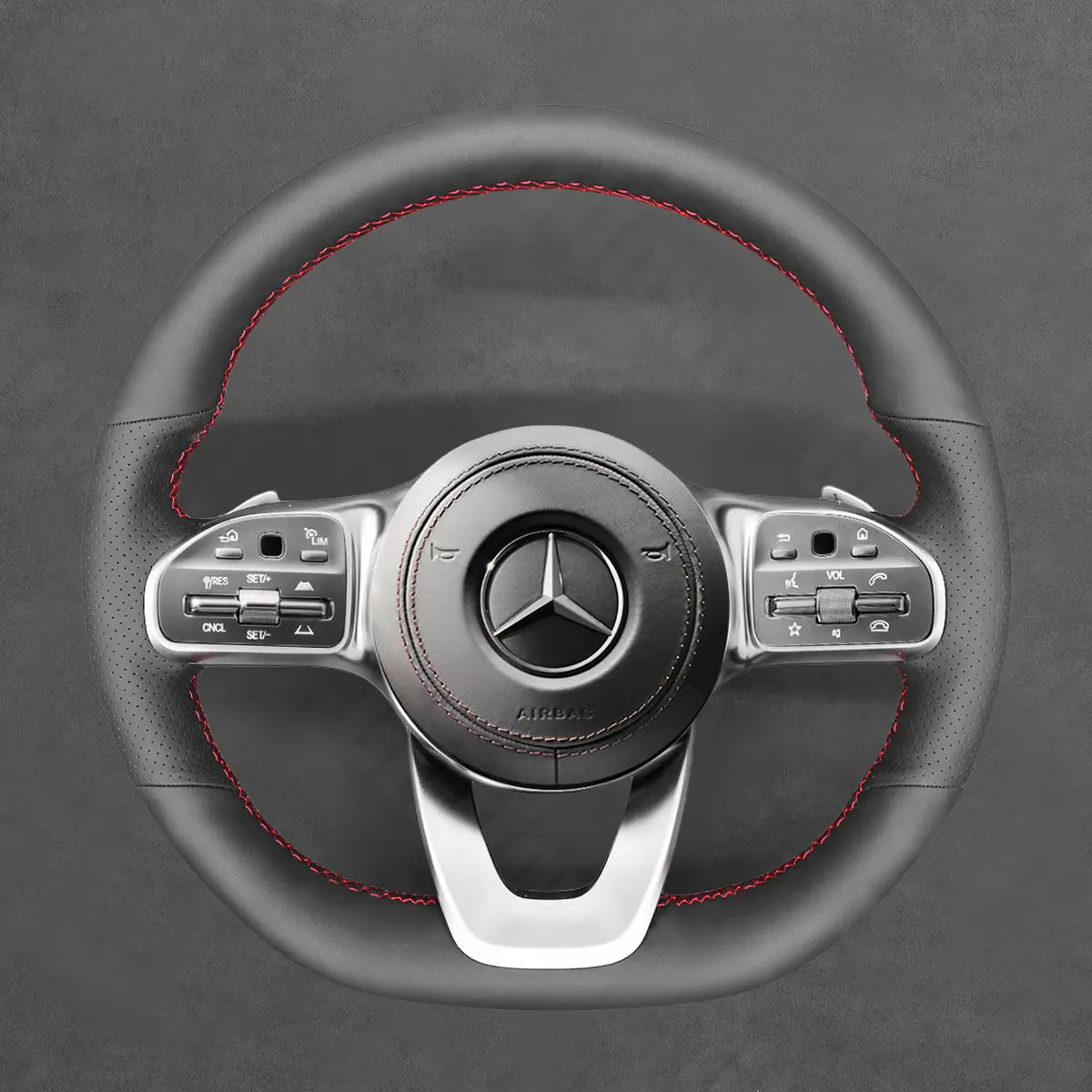 Griffowl Steering Wheel Cover for Personalized SUV Mercedes Benz C167 C253 H247 X167 X247 X253 W463 V167 18-23. Turn every drive into a luxury experience.