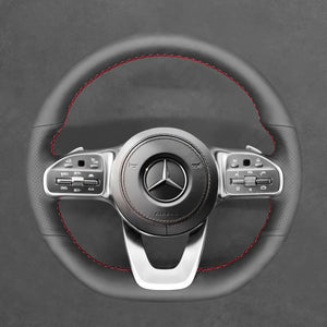 Griffowl Steering Wheel Cover for Personalized SUV Mercedes Benz C167 C253 H247 X167 X247 X253 W463 V167 18-23. Turn every drive into a luxury experience.