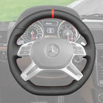 Griffowl Steering Wheel Cover for Personalized SUV Mercedes Benz GL 63 G 63 G65 AMG X166 W463 65 2013-2018. Turn every drive into a luxury experience.
