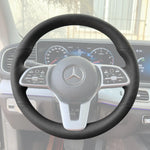 Griffowl Steering Wheel Cover for Personalized SUV Mercedes Benz W463 H247 X167 X247 X253 C167 C253 V167 2018-2024. Turn every drive into a luxury experience.