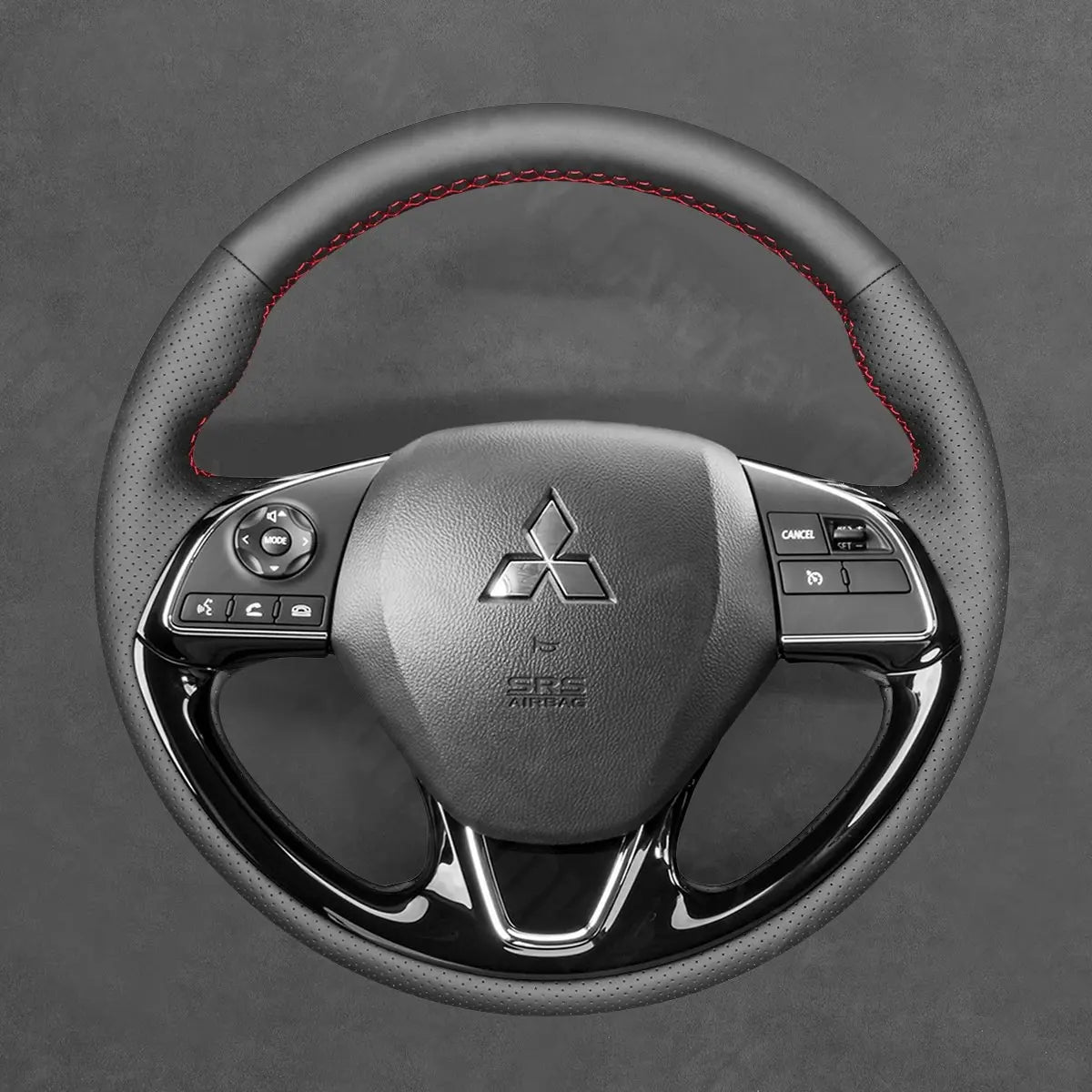 Griffowl Steering Wheel Cover for Personalized SUV Mitsubishi Outlander Outlander Sport Eclipse Cross ASX 2015-2025. Turn every drive into a luxury experience.
