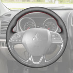 Griffowl Steering Wheel Cover for Personalized SUV Mitsubishi Outlander Outlander Sport Eclipse Cross ASX 2015-2025. Turn every drive into a luxury experience.

