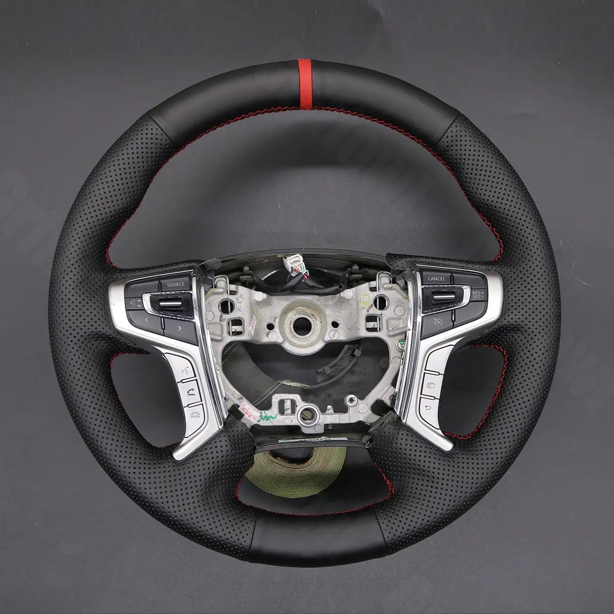 Griffowl Steering Wheel Cover for Personalized SUV Mitsubishi Outlander PHEV Pajero Sport Shogun Sport 2015-2024. Turn every drive into a luxury experience.
