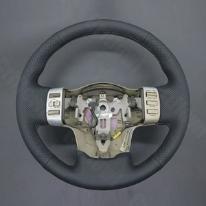 Griffowl Steering Wheel Cover for Personalized SUV Nissan Armada 2004-2012. Perfect grip with our steering wheel wrap and custom interior touch.
