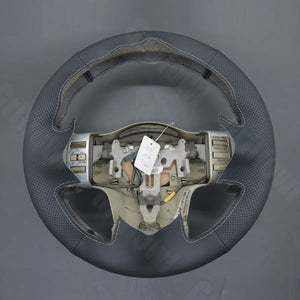 Griffowl Steering Wheel Cover for Personalized SUV Nissan Armada 2004-2012. Perfect grip with our steering wheel wrap and custom interior touch.
