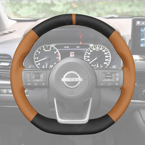Griffowl Steering Wheel Cover for Personalized SUV Nissan Pathfinder Qashqai Rogue X Trail Kicks 2022-2025. Turn every drive into a luxury experience.
