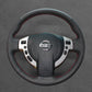 Griffowl Steering Wheel Cover for Personalized SUV Nissan Qashqai Rogue X Trail T31 2007-2013. Elevate your interior with Griffowl's wrap and stitch kit.
