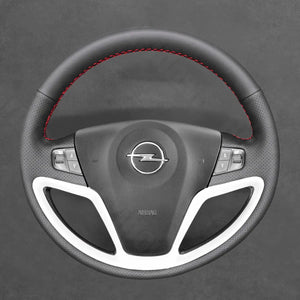 Griffowl Steering Wheel Cover for Personalized SUV Opel Antara 2006-2018. Perfect grip with our steering wheel wrap and custom interior touch.
