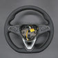 Griffowl Steering Wheel Cover for Personalized SUV Opel Grandland X Mokka 2017-2025. Hand-sewn kit for drivers seeking precision and comfort.
