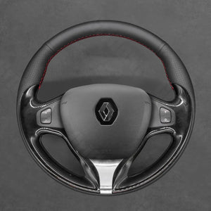 Griffowl Steering Wheel Cover for Personalized SUV Renault Captur 2013-2016. Perfect grip with our steering wheel wrap and custom interior touch.