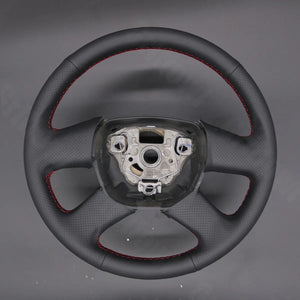 Griffowl Steering Wheel Cover for Personalized SUV Skoda Fabia Citigo Roomster Octavia Superb 2008-2013. Perfect for enthusiasts seeking refined interior mods.
