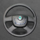Griffowl Steering Wheel Cover for Personalized SUV Skoda Fabia Citigo Roomster Octavia Superb 2008-2013. Perfect for enthusiasts seeking refined interior mods.
