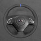 Griffowl Steering Wheel Cover for Personalized SUV Subaru Forester 2008-2013. Griffowl's interior mod with hand-sewn DIY steering wheel kit.
