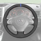 Griffowl Steering Wheel Cover for Personalized SUV Subaru Forester 2008-2013. Griffowl's interior mod with hand-sewn DIY steering wheel kit.

