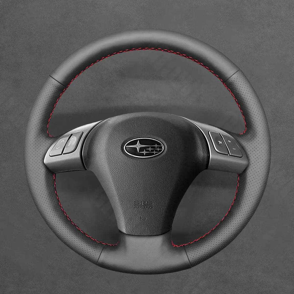 Griffowl Steering Wheel Cover for Personalized SUV Subaru Tribeca 2007-2014. Perfect grip with our steering wheel wrap and custom interior touch.
