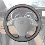 Griffowl Steering Wheel Cover for Personalized SUV Subaru Tribeca 2007-2014. Perfect grip with our steering wheel wrap and custom interior touch.
