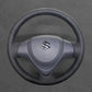 Griffowl Steering Wheel Cover for Personalized SUV Suzuki Jimny 2015-2018. Perfect grip with our steering wheel wrap and custom interior touch.