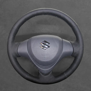 Griffowl Steering Wheel Cover for Personalized SUV Suzuki Jimny 2015-2018. Perfect grip with our steering wheel wrap and custom interior touch.