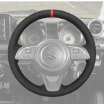 Griffowl Steering Wheel Cover for Personalized SUV Suzuki Jimny 2019-2025. Perfect grip with our steering wheel wrap and custom interior touch.