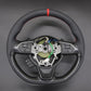 Griffowl Steering Wheel Cover for Personalized SUV Suzuki XL-7 XL7 2021-2025. Griffowl's interior mod with hand-sewn DIY steering wheel kit.