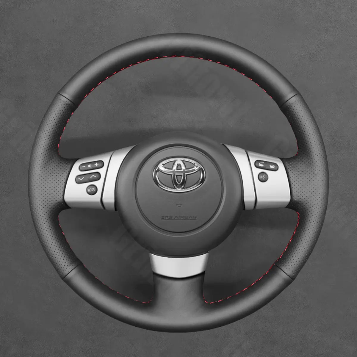 Griffowl Steering Wheel Cover for Personalized SUV Toyota FJ Cruiser 2007-2014. For refined interior upgrades using our wrap and stitch kit.