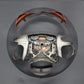 Griffowl Steering Wheel Cover for Personalized SUV Toyota Highlander 2007-2014. For refined interior upgrades using our wrap and stitch kit.