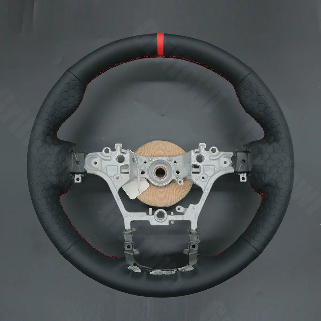Griffowl Steering Wheel Cover for Personalized Toyota Hilux Fortuner II Land Cruiser 70 Series J76 J78 2015-2025. Turn every drive into a luxury experience.