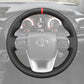 Griffowl Steering Wheel Cover for Personalized Toyota Hilux Fortuner II Land Cruiser 70 Series J76 J78 2015-2025. Turn every drive into a luxury experience.