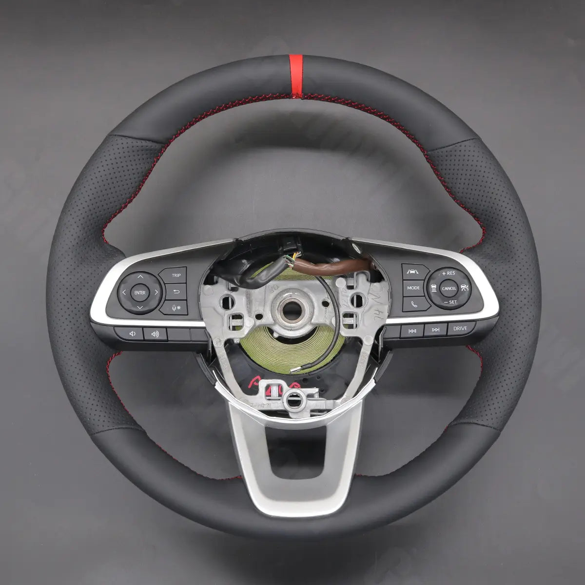 Griffowl Steering Wheel Cover for Personalized Toyota Raize Yaris 2020 2021 2022 2023 2024 2025. Elevate your interior with Griffowl's wrap and stitch kit.