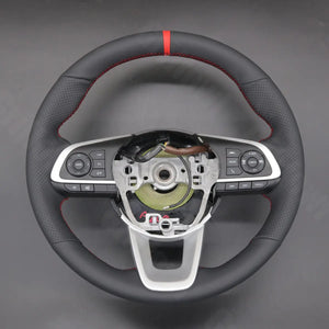 Griffowl Steering Wheel Cover for Personalized Toyota Raize Yaris 2020 2021 2022 2023 2024 2025. Elevate your interior with Griffowl's wrap and stitch kit.