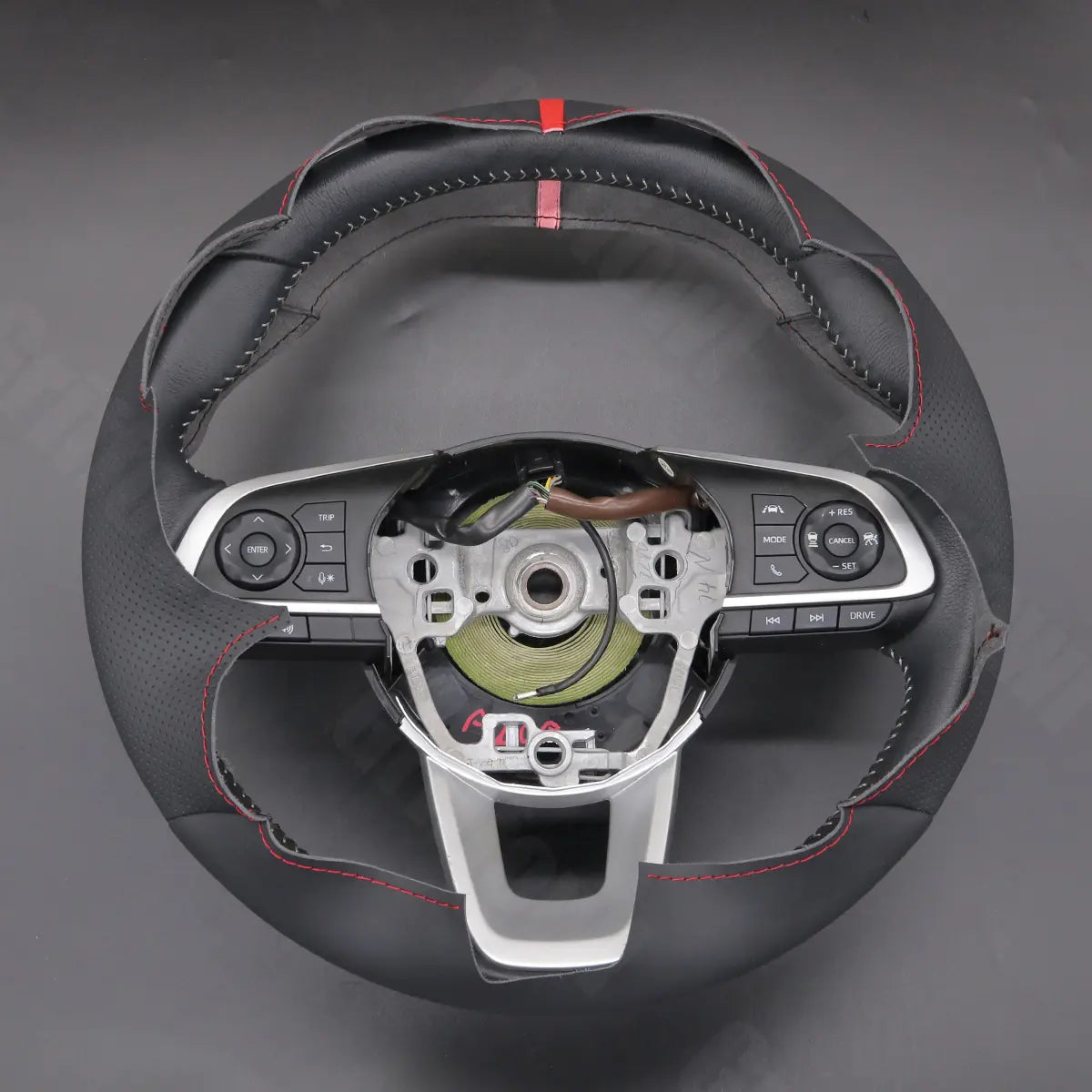Griffowl Steering Wheel Cover for Personalized Toyota Raize Yaris 2020 2021 2022 2023 2024 2025. Elevate your interior with Griffowl's wrap and stitch kit.