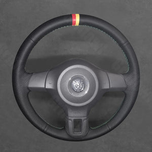Griffowl Steering Wheel Cover for Personalized SUV Volkswagen VW Tiguan 2010 2011 2012 2013 2014 2015 2016. Turn every drive into a luxury experience.
