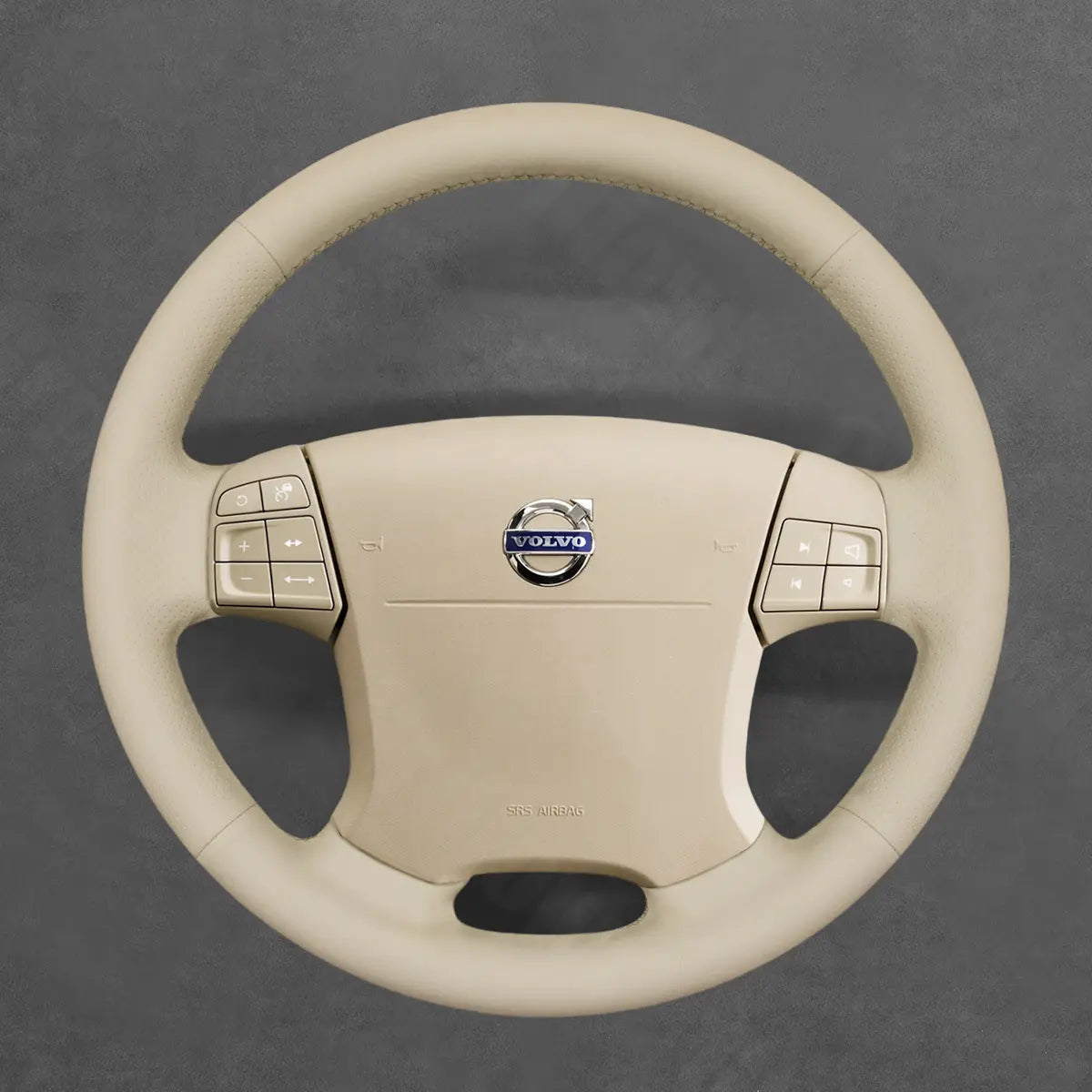 Griffowl Steering Wheel Cover for Personalized SUV Volvo XC60 2008-2013. Perfect grip with our steering wheel wrap and custom interior touch.
