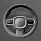 Griffowl Steering Wheel Cover for Personalized SUV Volvo XC60 XC90 2015-2025. Griffowl's interior mod with hand-sewn DIY steering wheel kit.
