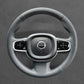 Griffowl Steering Wheel Cover for Personalized SUV Volvo XC60 XC90 2015-2025. Griffowl's interior mod with hand-sewn DIY steering wheel kit.
