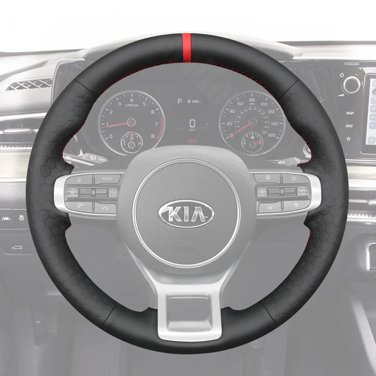 Personalized SUV Steering Wheel Cover for kia Sportage K5 2021-2025