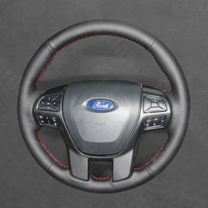 Griffowl Steering Wheel Cover for Personalized Ford Everest Ranger 2015-2023. Perfect grip with our steering wheel wrap and custom interior touch.
