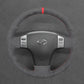 Griffowl Steering Wheel Cover for Infiniti G35 2003-2006. Griffowl's interior mod with hand-sewn DIY steering wheel kit.
