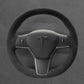 Steering Wheel Cover for Tesla Model 3 Model Y 2017-2023