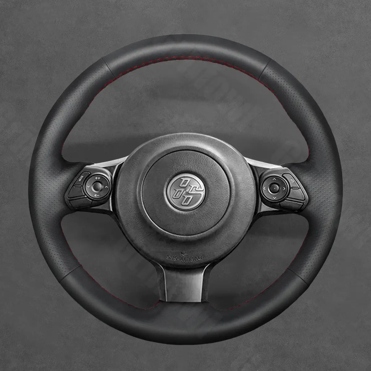 Griffowl Steering Wheel Cover for Bespoke Hatchback Toyota Yaris GR Sport 86 GR86 2019-2020. Hand-sewn kit for drivers seeking precision and comfort.